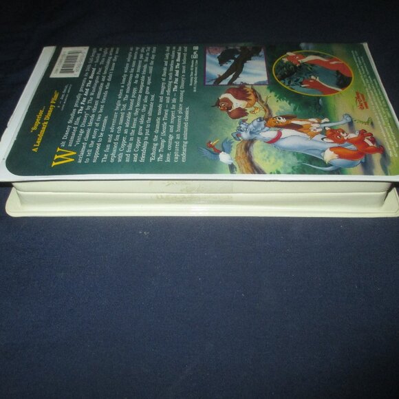 Disney's The Fox and the Hound (VHS, 1994, Black Diamond Edition) Clamshell Case - Picture 3 of 5